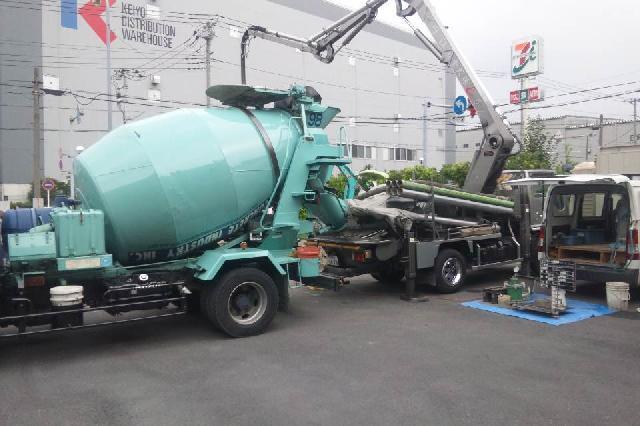 【戸田市/8tミキサー車】月31万円以上/手積手降し無し！