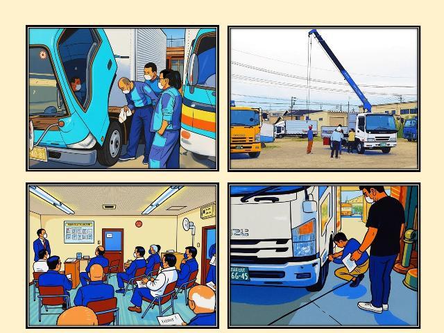 ✅茶髪ヒゲもOK（大垣市） ✅未経験者 ✅4tトラックドライバー募集中！男女問わず活躍中の職場　 ✅手積み手降ろし殆どなし 