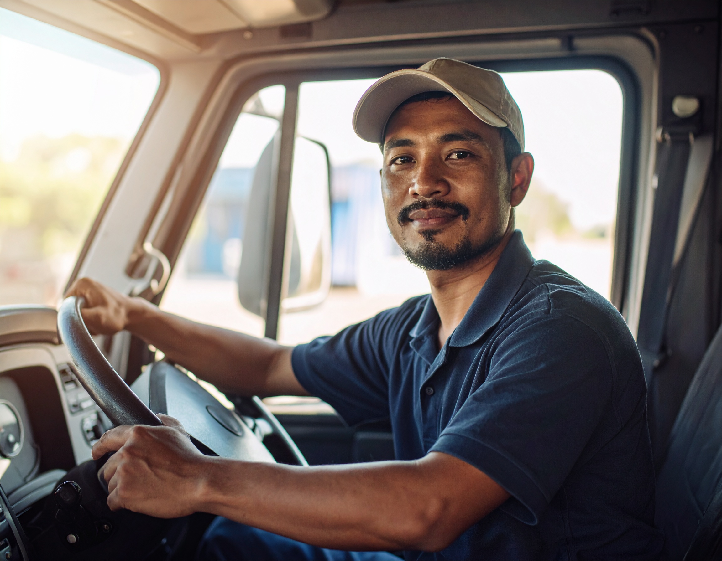 物流業界で活躍する外国人ドライバー